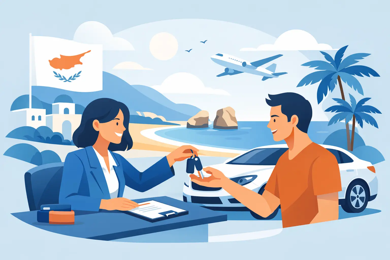Credit Card Free Car Hire for Cyprus Trips