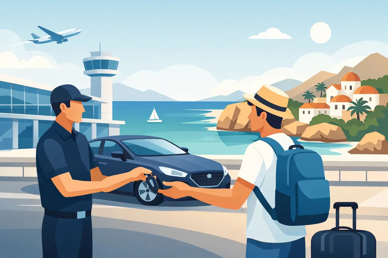 How Airport Car Delivery Works for Cyprus Trips