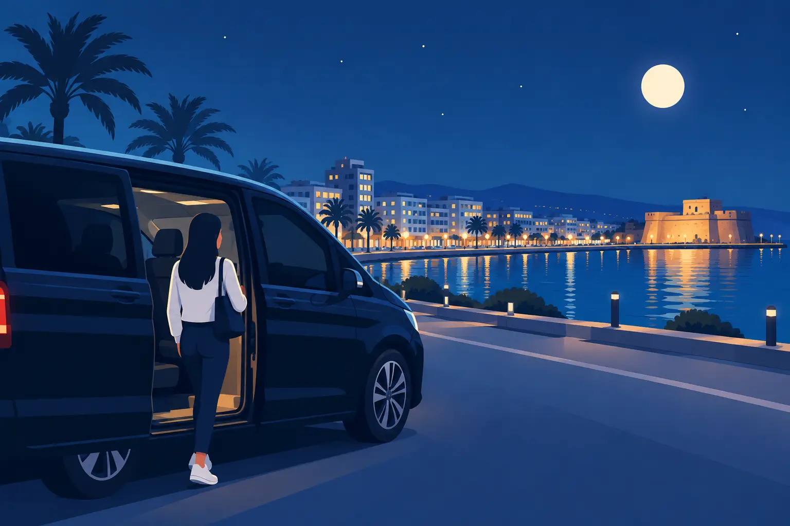 Late Night Transport in Cyprus Without the Wait