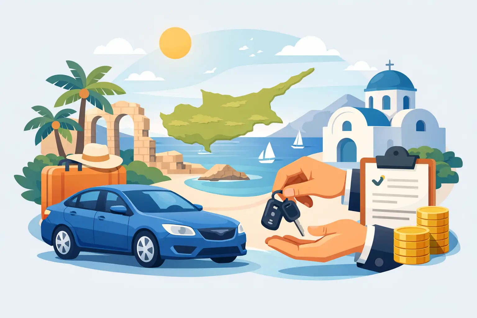 Car Rental in Cyprus Without Deposit