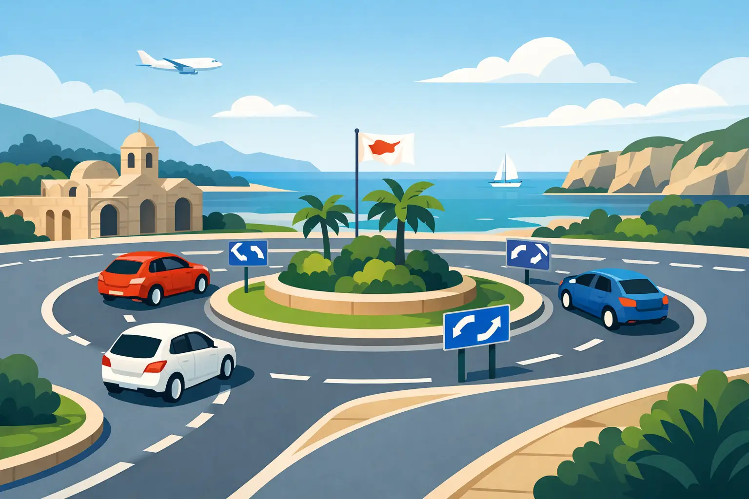 Cyprus Roundabout Rules for First-Time Drivers