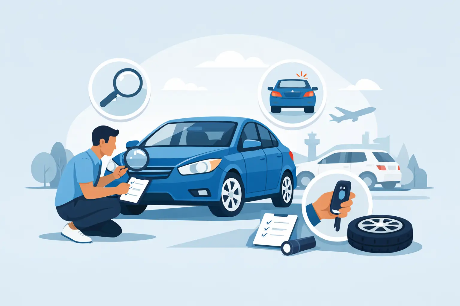 How to Inspect Rental Cars Before You Drive
