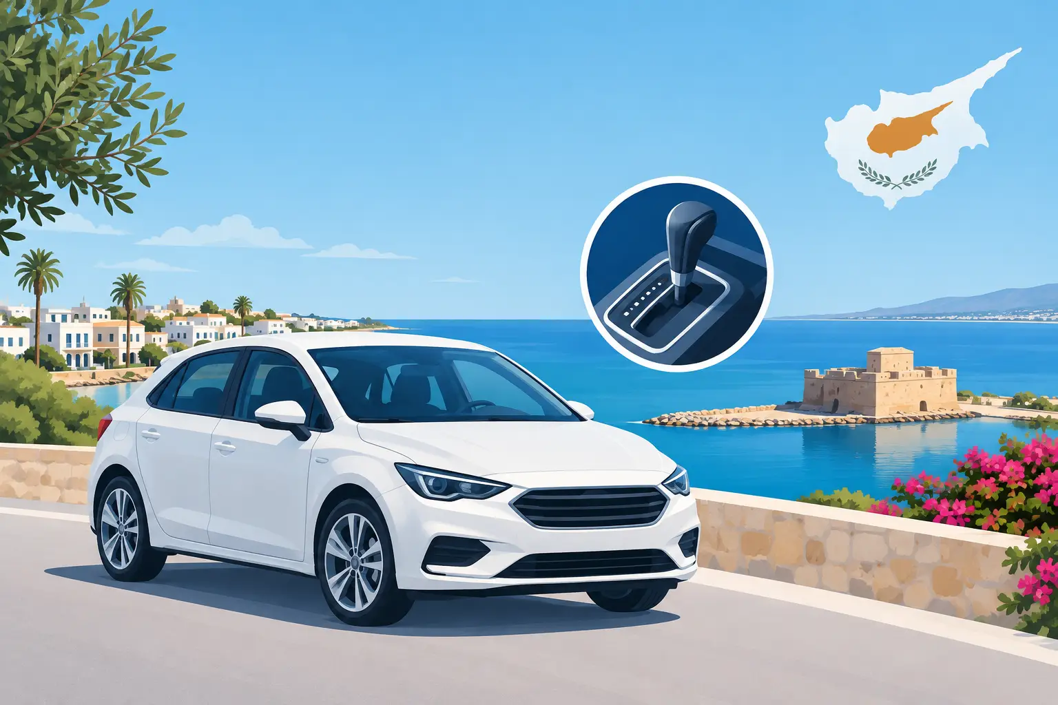 Are Automatic Cars Available for Rental in Cyprus?